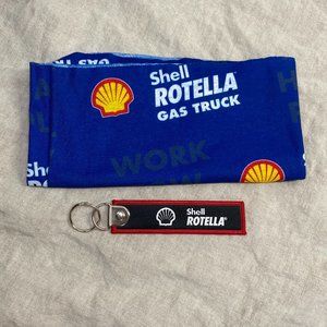 Shell Neck Gaiter and keychain